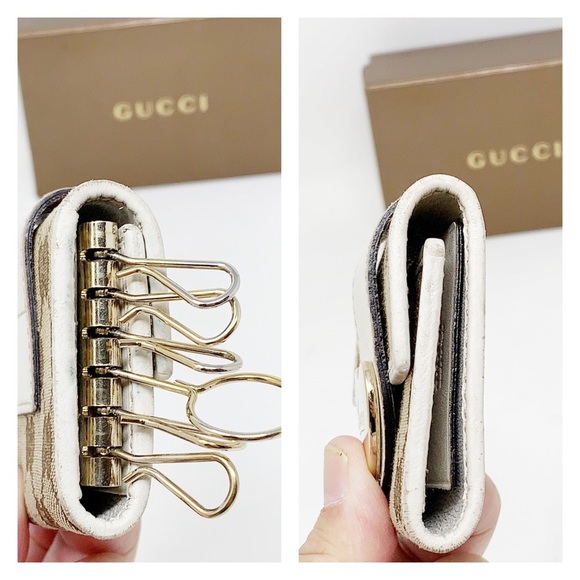 Authentic Gucci Monogram Keyholder Wallet - Picture 3 of 10